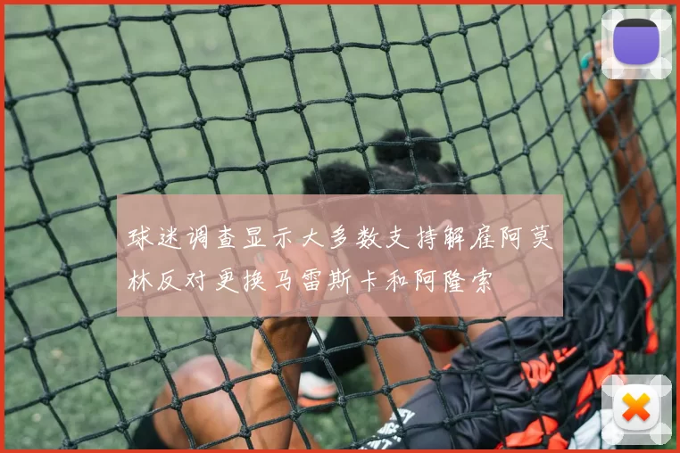 球迷调查显示大多数支持解雇阿莫林反对更换马雷斯卡和阿隆索